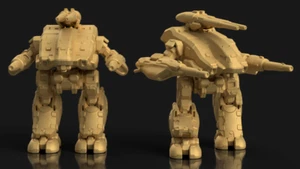 Behemoth ""Stone Rhino"" - miniaturas alternativas de Battletech Mechwarrior - Imagen 1 de 1