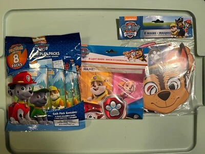 Juego de 8 libros para colorear, máscaras, bolsas selladas nuevas en paquetes Paw Patrol Party Favors Foto 1 de 4