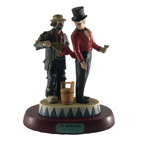 Flambro Emmett Kelly Signature Collection 9993 THE RINGMASTER Porzellan Figur - Bild 1 von 11