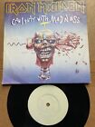 Iron Maiden RARE TEST PRESSING Can I Play With Madness UK 7" vinyl promo