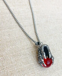 EAGLE, CLAW, PENDANT NECKLACE, STAINLESS STEEL. GOTHIC.5042-18 - Picture 1 of 4