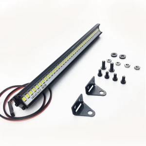 36 LED Roof Lamp Metal Bright Light Bar for 1/10 SCX10 90046 TRX4 RC Car Crawler - Picture 1 of 10