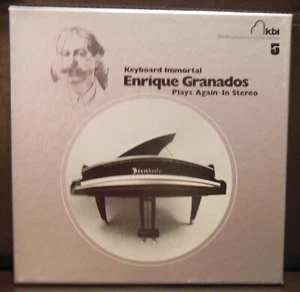 Keyboard Immortal Enrique Granados Plays Again 4 Track 3 3/4 IPS Reel Tape - Bild 1 von 7