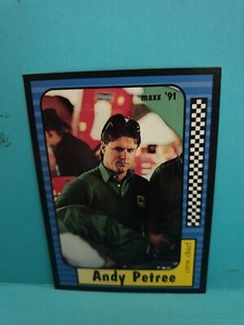 Andy Petree🏆1991 Maxx Race Cards #160 Trading Card🏆FREE POST