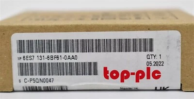 New Siemens 6ES7131-6BF61-0AA0 /6ES7 131-6BF61-0AA0 Digital Input Module - Image 1 of 3