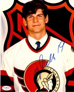 Alexei Yashin Signed Ottawa Senators 8x10 inch Photo - JSA Sticker of Aproval - Picture 1 of 2