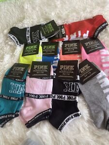 14 Pairs of Socks Victoria Secret PINK  Socks