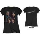 Ladies The Beatles White Album Faces Official Tee T-Shirt Womens Girls