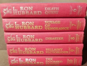 L. Ron Hubbard Mission Earth Hardcover Books 6- 10 1st Edition 1987 Set of 5 - Picture 1 of 9