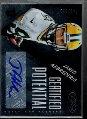 B2706- 2014 Certified Potential Autographs #PJR Jared Abbrederis Auto /399 - Image 1 of 2