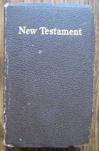 Vintage Armed Services Pocket Bible - New Testament - FDR / White House - Imagen 1 de 9