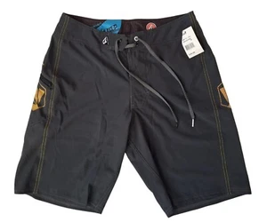 Volcom New Swim Board Shorts Shadow Grey 30 Inseam 11" - Picture 1 of 7
