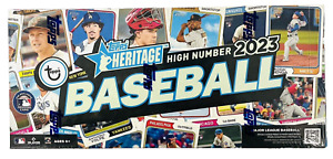 2023 Topps Heritage High Number Baseball Factory Sealed Hobby Box