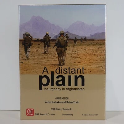 A Distant Plain Insurgency in Afghanistan 2nd Print COIN Series 2015 Board Game - Imagem 1 de 4
