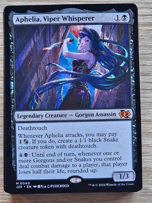 Custom Commander Deck ~ Venomous Vanguard ~ Aphelia, Viper Whisperer ~ 100 Cards - Image 1 of 4