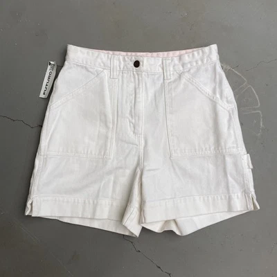 Pantalones cortos Bill Blass para mujer años 90 estilo fatiga/carpintero Foto 1 de 4