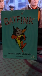 BATFINK THE COMPLETE COLLECTION, RARE 4 DVD BOXSET, ALL 100 EPISODES Uk - Picture 1 of 7