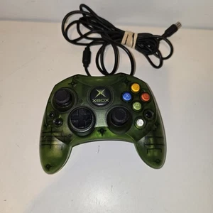 OG Original Xbox Green Controller S Type OEM with Breakaway Cable Tested - Picture 1 of 5