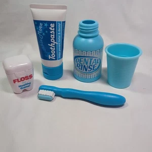 Melissa Doug Super Smile Dentist Set Replacement Mouthwash Brush Floss Cup Paste - Picture 1 of 12