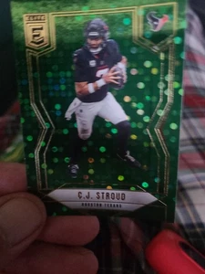 2025 Panini Donruss Elite Football - C.J. Stroud - Green Disco #53 - Bild 1 von 1