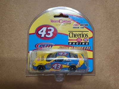 Equipo Calibre 2003 John Andretti #43 Cheerios Petty Dodge 1:64 Diecast Nuevo Foto 1 de 3