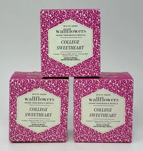 6 BATH BODY WORKS COLLEGE SWEETHEART WALLFLOWER FRAGRANCE REFILL BULB SCENT PLUG - Picture 1 of 5