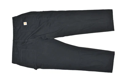 Carhartt Men's Black Work Pants Big & Tall Size 42x32 Cotton Canvas - Image 1 of 4