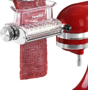 Adjustable 3 Thickness Meat Tenderizer Attachment for Kitchenaid Stand Mixers, - Picture 1 of 7