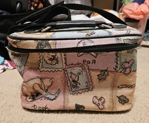Disney Winnie the Pooh Tapiz Equipaje Viaje Cosméticos Maquillaje Bolsa Estuche - Imagen 1 de 9