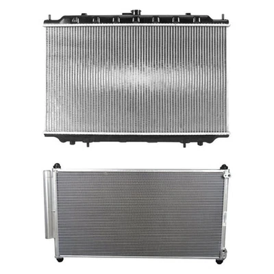 For Volkswagen Jetta 93-98 Reach Cooling BNDL-459155 Radiator & Condenser Kit Foto 1 de 2