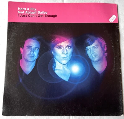 Herd & Fitz feat Abigail Bailey ‘I Just Can’t Get Enough’ 12’’ Vinyl Record - Image 1 of 4