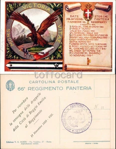 FANTERIA 66� REGGIMENTO-MORS VICTORIA VITAE-Reggio Emilia-D17-76 - Picture 1 of 1