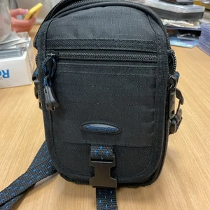 SAMSONITE Black & Blue Trim Padded CAMERA BAG - Picture 1 of 8