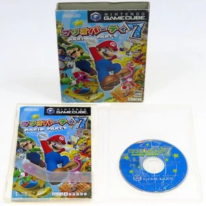 MARIO PARTY 7 Nintendo GC GameCube Japan Import NTSC Boxed USED Non-Microphone - Picture 1 of 2