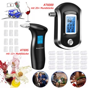 Alkotester Digital Promilletester Polizeigenauer Alkoholtester Alkoholmessgeräte - Bild 1 von 25