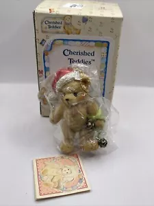1993 ENESCO Cherished Teddies Jointed Bear Ornament 914894 NIB - Picture 1 of 6