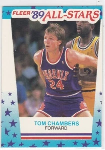 1989-90 Fleer TOM CHAMBERS All-Stars Sticker #11 - Bild 1 von 2