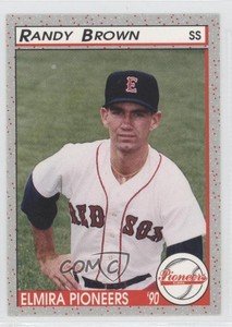 1990 Bill Pucko Elmira Pioneers Randy Brown #3