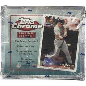 1996 Topps Chrome Baseball Hobby Box - Picture 1 of 1