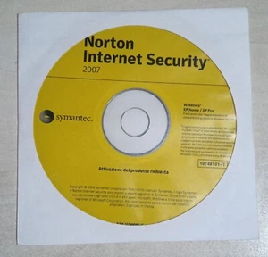 Software INTERNET SECURITY 2007 CON LICENZA D'USO antivirus antispyware firewall - Zdjęcie 1 z 3