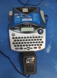 Brother PT-1950 1960 Electronic Label Maker Printer W/ CHARGER (R1S6.3B1) - Imagen 1 de 4