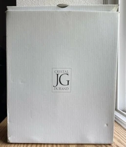 JG DURAND CRISTAL Kalliope Kerzenständer Made in France - Bild 1 von 2