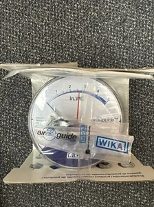 Wika Pressure Gauge - Air2Guide: 5" W.C Scale - Picture 1 of 3