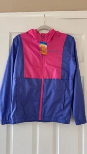 COLUMBIA SPORTSWEAR - New pink and purple windbreaker with tags, size L - Picture 1 of 4