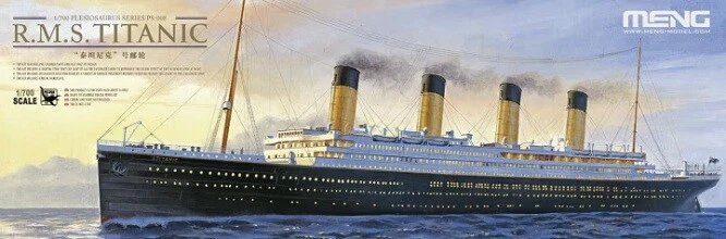 Meng-Model PS-008 - 1:700 R.M.S. Titanic - Neu - Bild 1 von 1