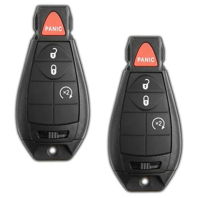 2 Replacement For Dodge Ram Remote 68508721AA 4 Button Key Fob 2013�2022 Foto 1 de 3