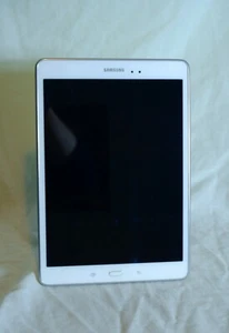Galexy Tab A (2016). Used, white Samsung galaxy tab A. - Picture 1 of 4
