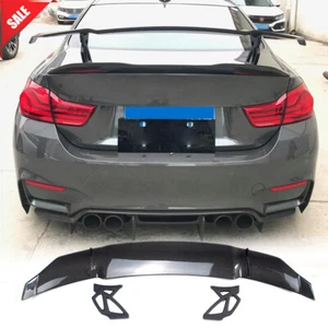 Universal für BMW F22 E90 E92 F30 F80 M2 M3 M4 M6 Carbon Heck Kofferraum Spoiler Lippe - Bild 1 von 12