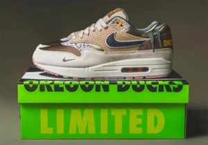 Air Max 1 '87 Premium University of Oregon PE ORDINE CONFERMATO taglia 4,5 uomo - Foto 1 di 9