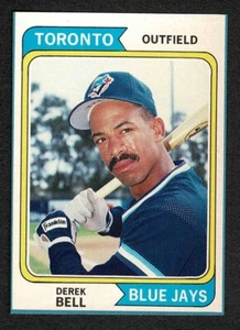 1992 Sports Card Price Guide Monthly, Blue Jays' Derek Bell Oversize For Grading - Bild 1 von 3